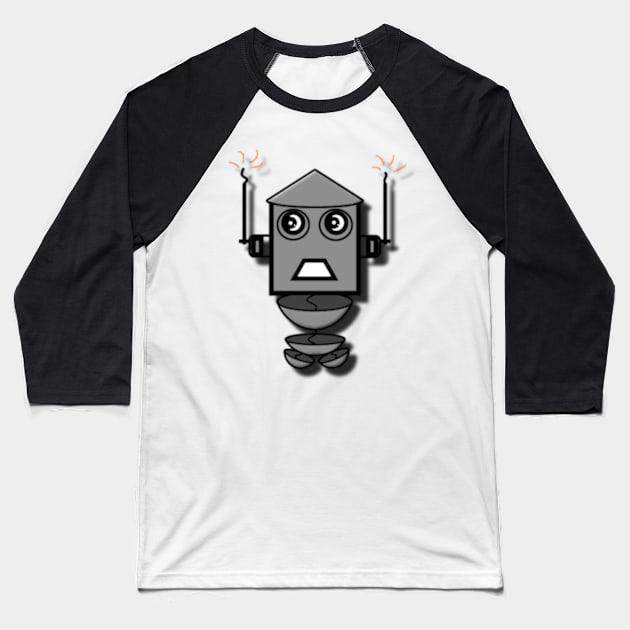 Mr Robot Baseball T-Shirt by fimp